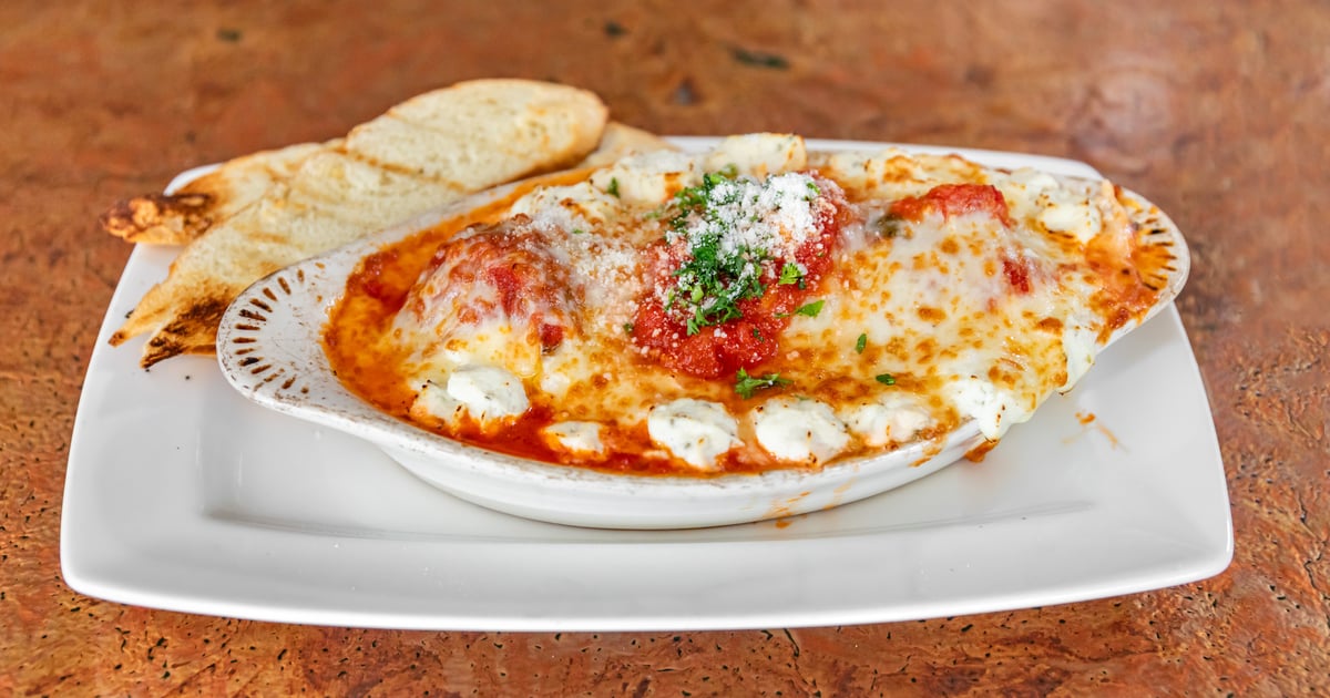 RICOTTA BAKED MEATBALLS Manchester Milford Menu