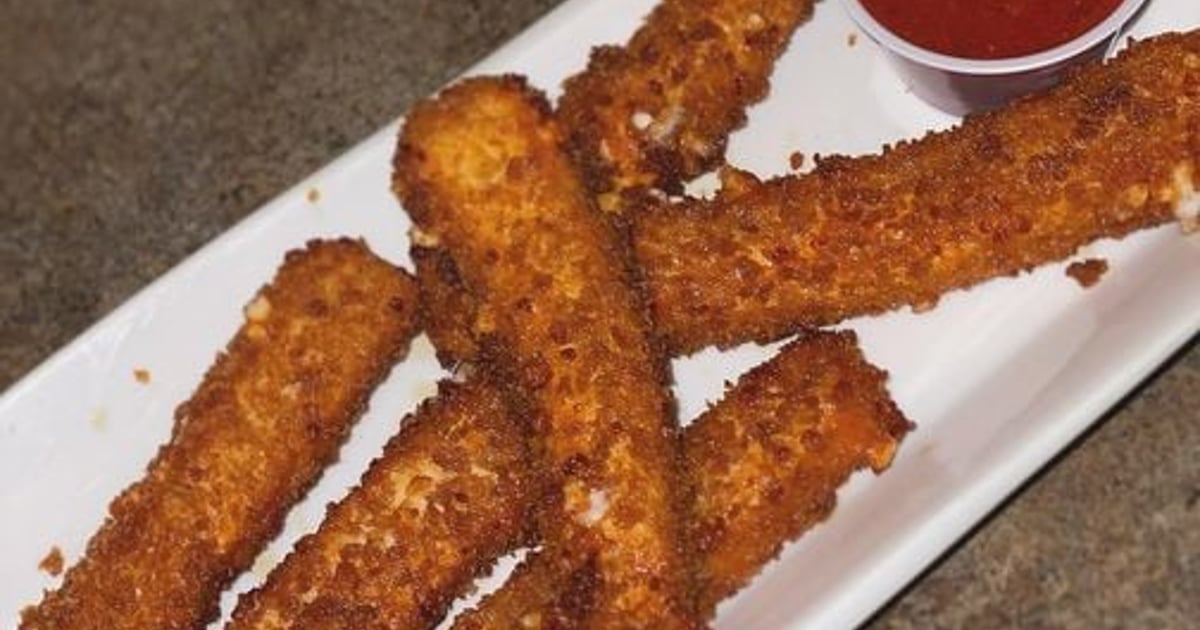 Mozzarella Sticks Menu MEZZOS