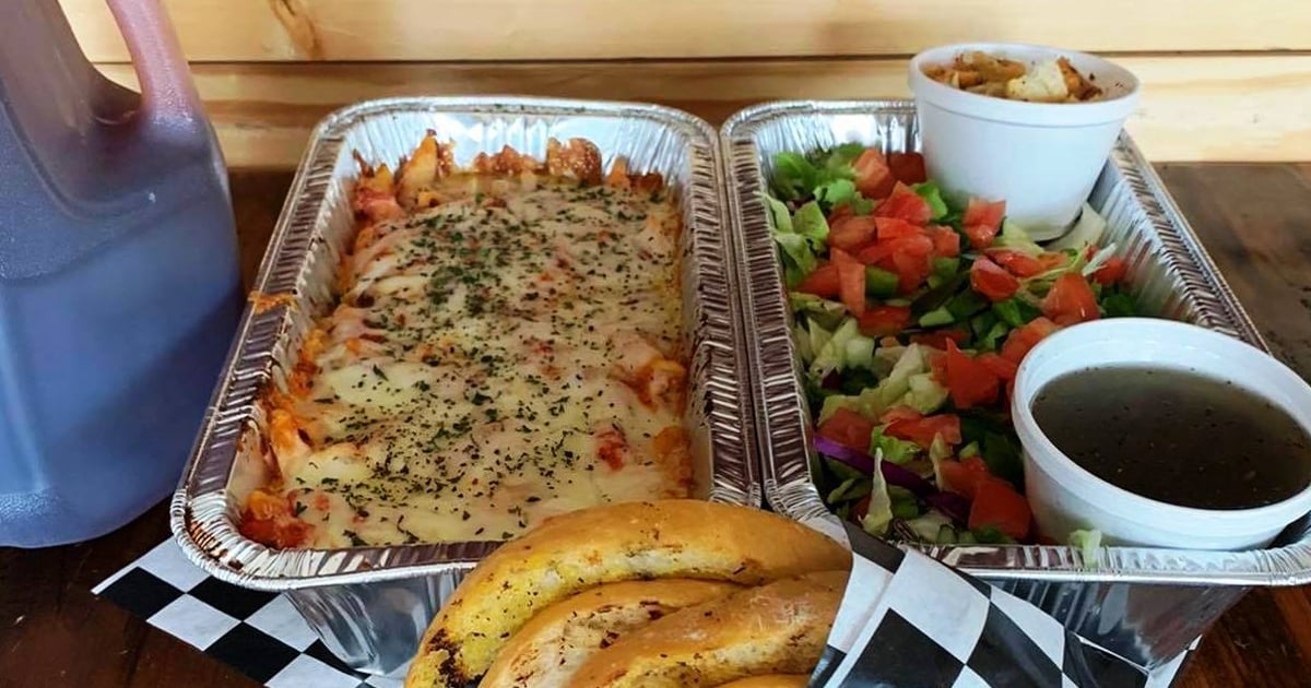 Baked Ziti Party Pack Catering Milton's Pizza & Pasta