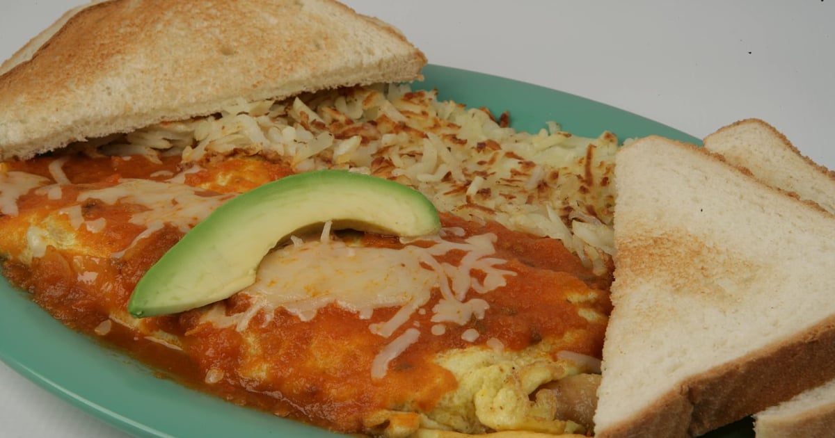3. Chile Relleno Omelette Vegetarian Menu Rodeo Mexican Grill