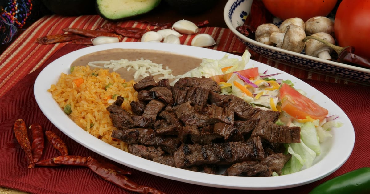 40. Carne Asada Plate Rodeo Mexican Grill Food Menu Rodeo Mexican