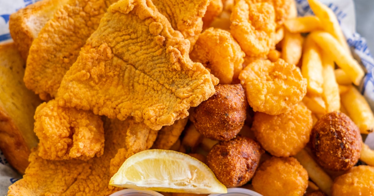 Shrimp/Catfish Main Menu Mandeville Seafood Market & Eatery
