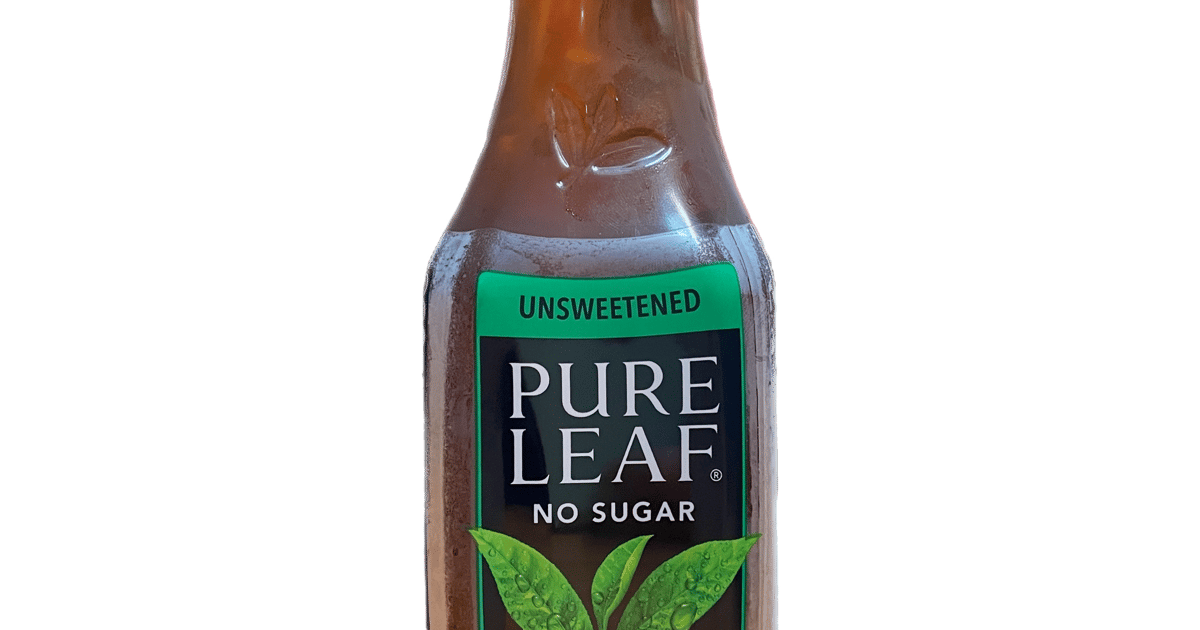 Pure Leaf Unsweetened Black Tea Porky's BBQ and Catering