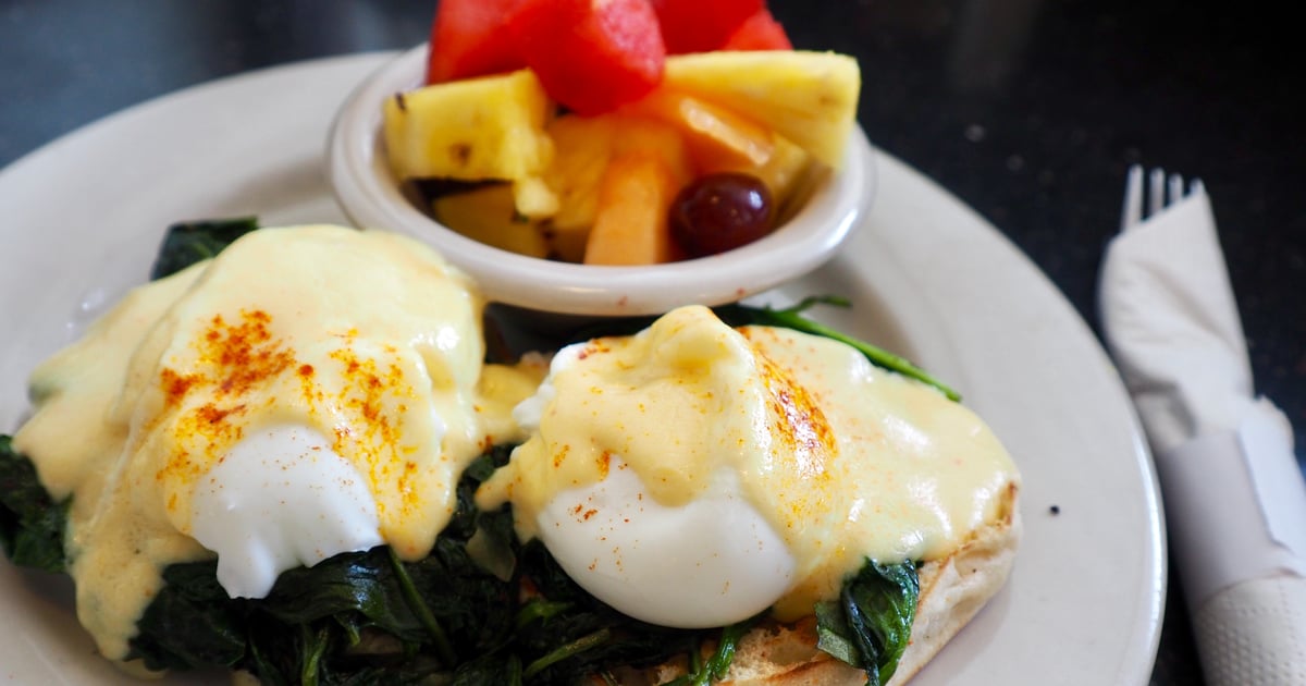 Eggs Florentine Breakfast Menu Monument Cafe
