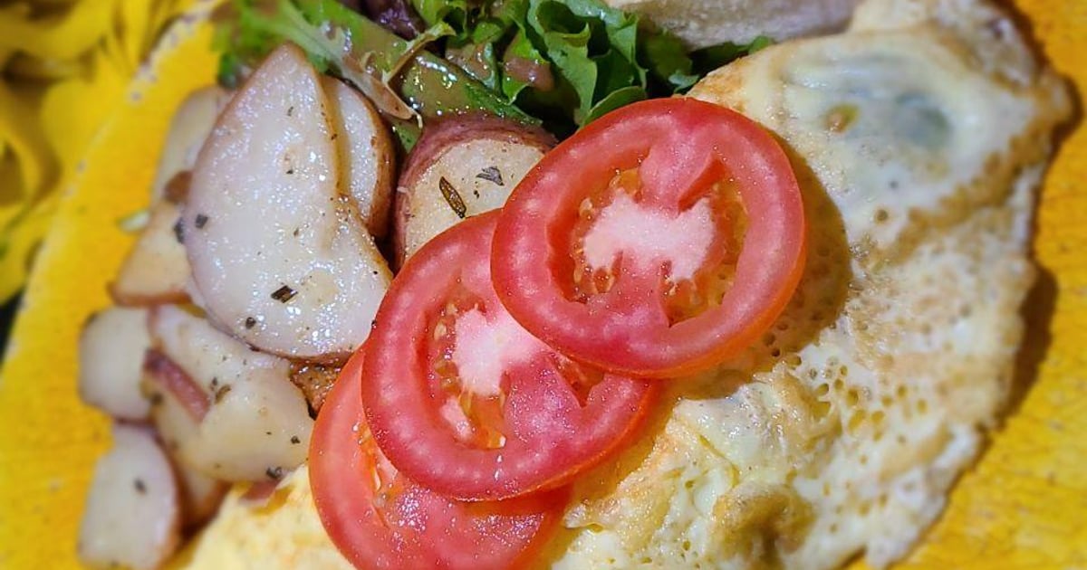 Mexicana Omelette Malaga Cove Yellow Vase Cafe in CA