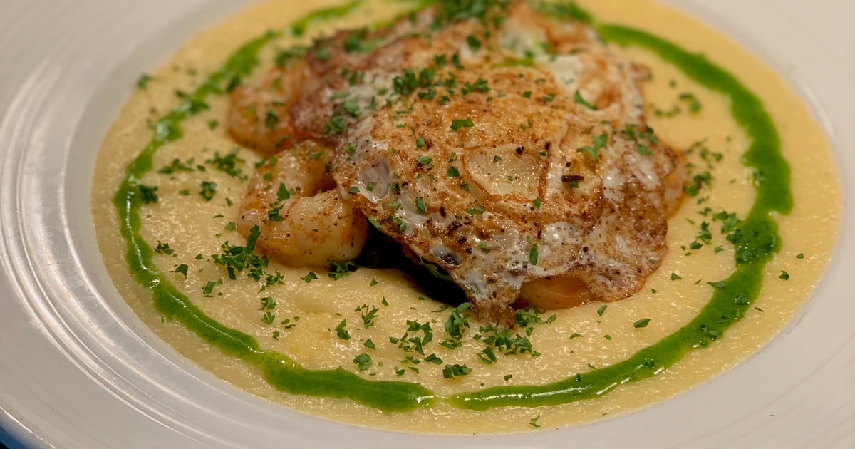 Shrimp & Grits Menu Foster's Kitchen