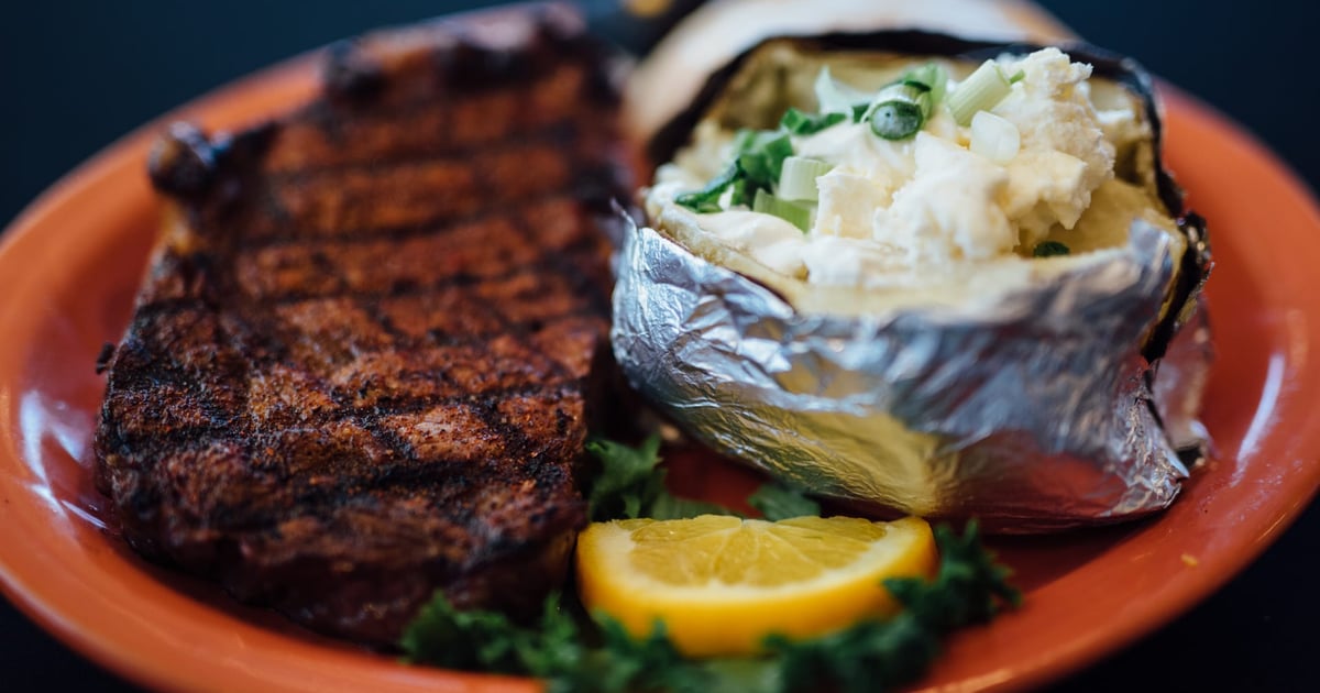 Ribeye Steak Dinner Peppers Grill & Bar Southwestern Restaurant