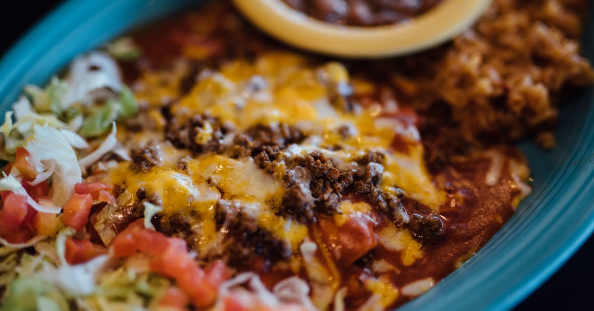 New Mexico Style Enchiladas Lunch Peppers Grill & Bar