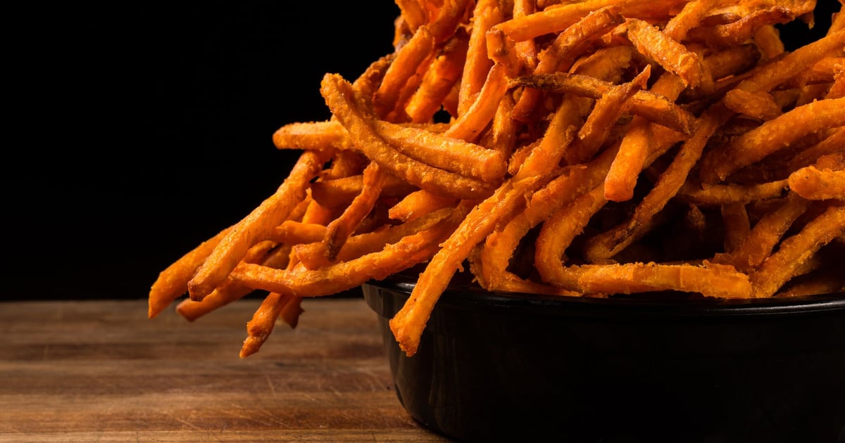 Sweet Potato Fries - Alexandria Menu - Haute Dogs and Fries