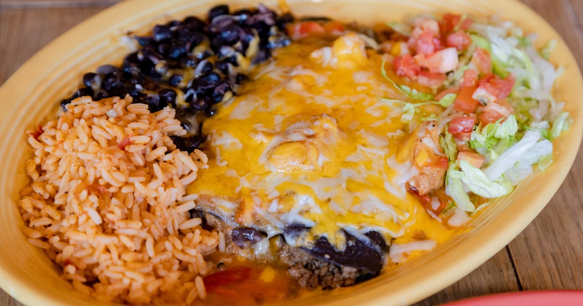 Blue Corn Enchiladas Menu Cactus Flower Mexican Restaurant