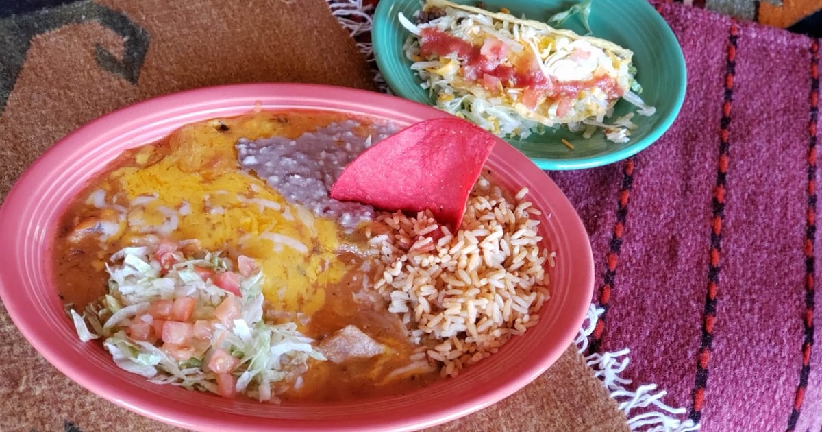 Combo 1 Menu Cactus Flower Mexican Restaurant