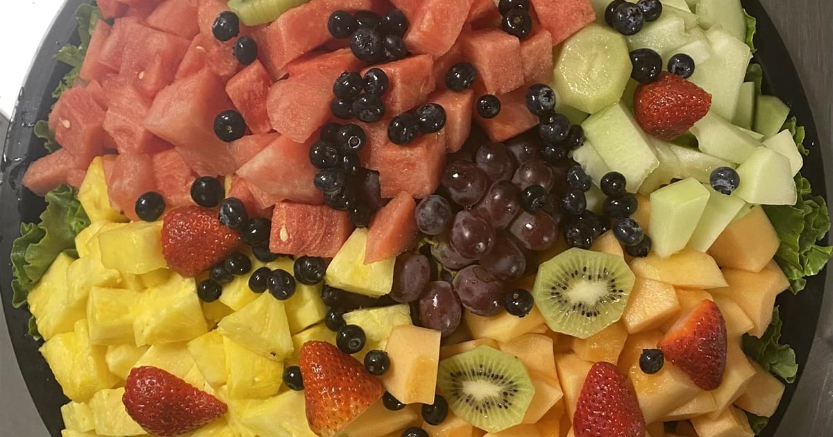 Fresh Fruit Platter Catering Menu Bethesda Bagels