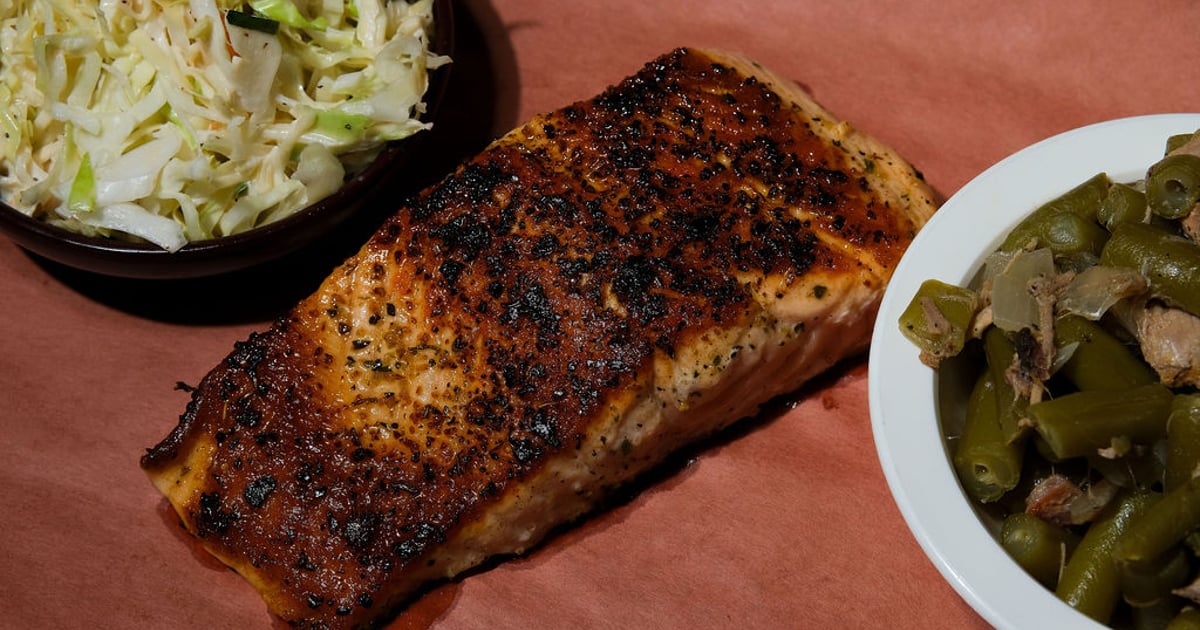 Pan Roasted Salmon Menu Old Country Place