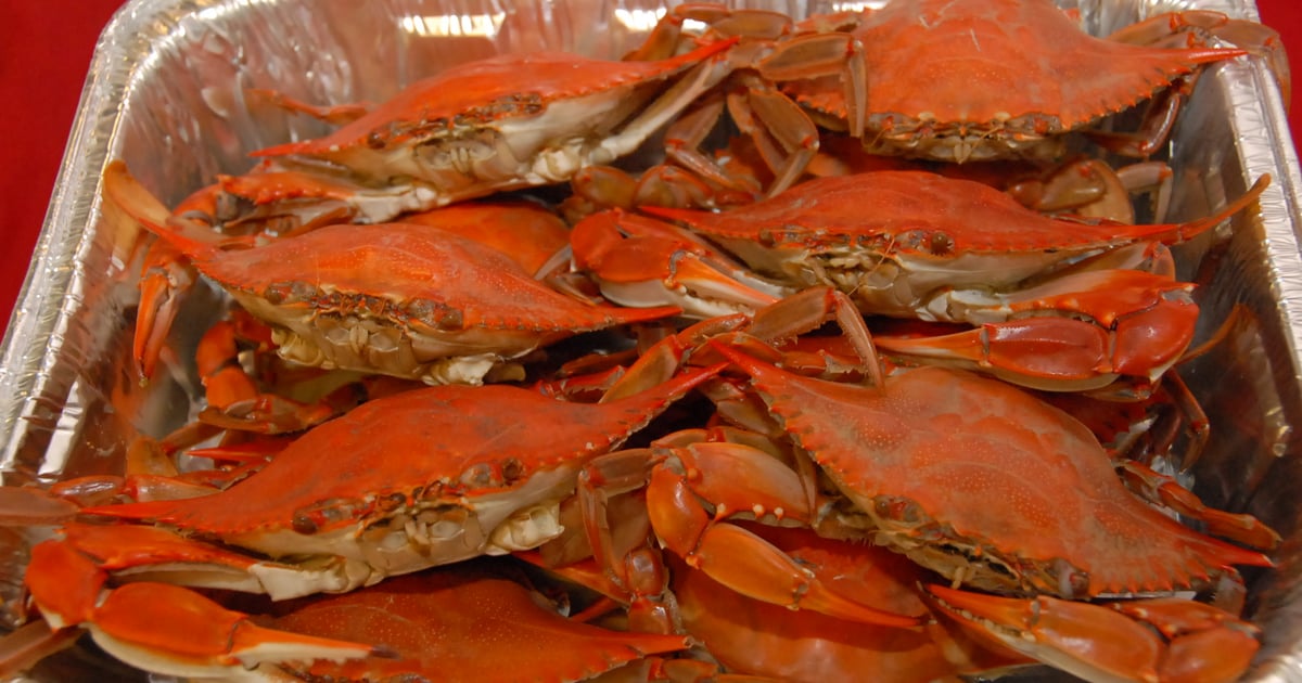 Whole Cooked Blue Crab - Half Dozen - Main - New Orleans Cajun Seafood