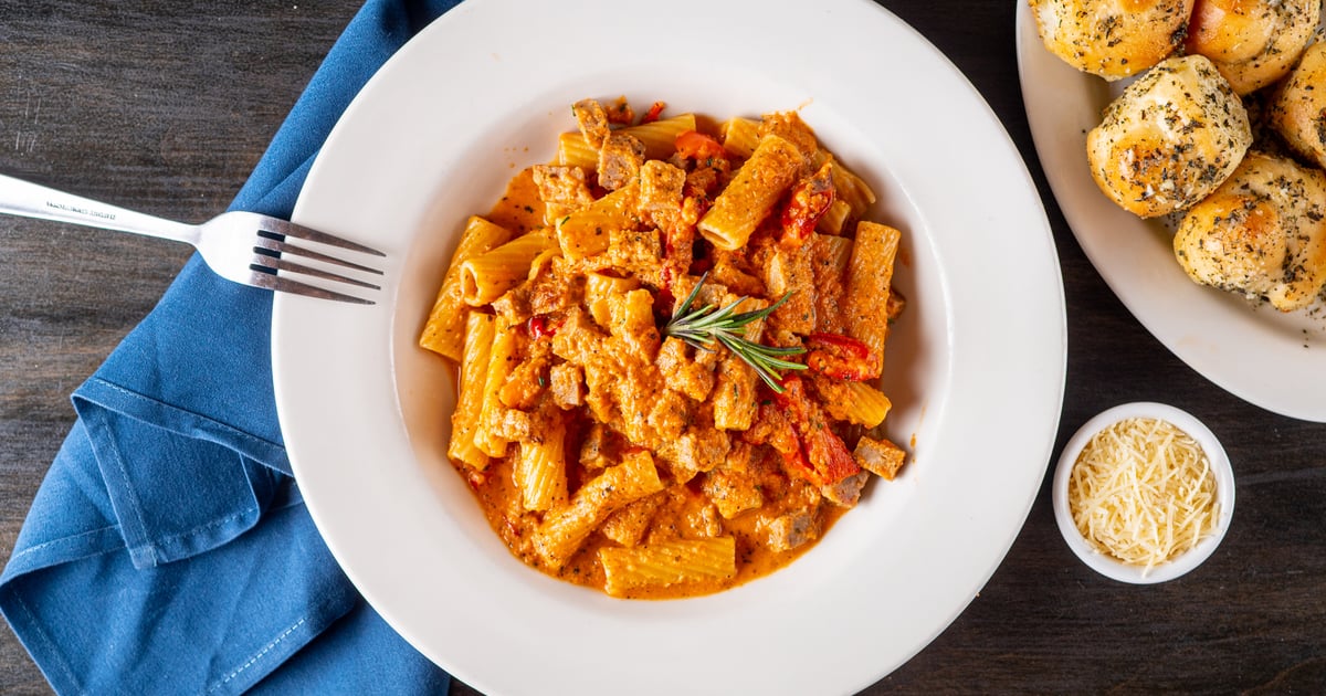 Rigatoni Sausage (Individual) - C&O Restaurants - Restaurant in Marina ...