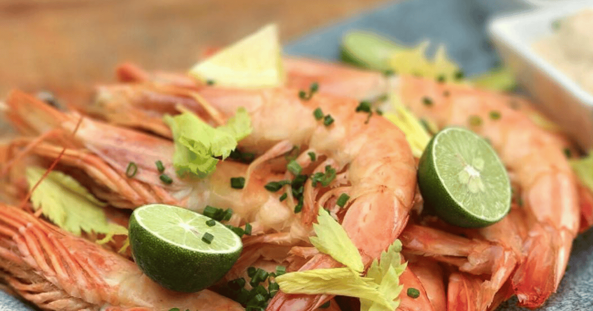 Peel & Eat Royal Red Shrimp Half Dozen Happy Hour Stiltsville Fish Bar Seafood Restaurant