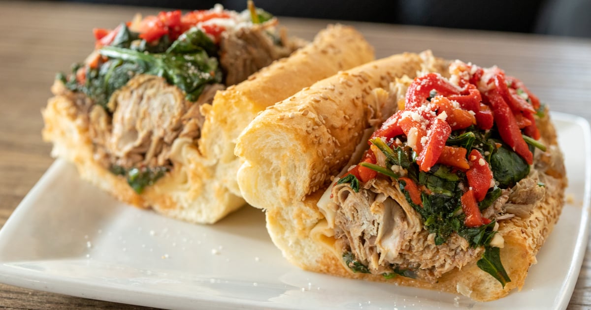 Roast Pork Italiano Sandwich - Menu - Cavo's Bar & Kitchen