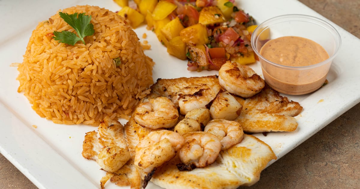 Seafood Platter - Full Menu - La Hacienda Mexican Restaurant - Mexican Restaurant in KS