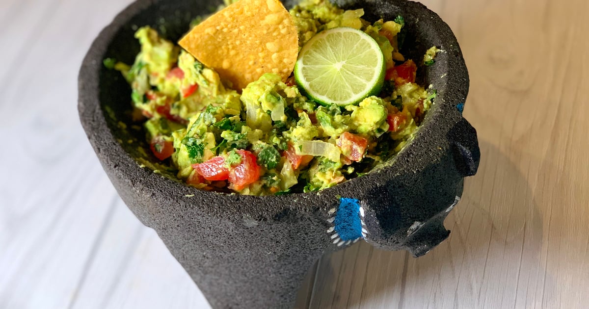 Homemade Guacamole Full Menu La Hacienda Mexican Restaurant