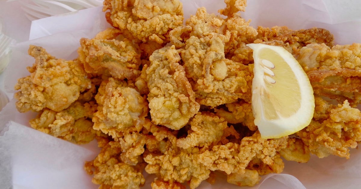 Golden Fried Oysters - Clam Castle- Full Menu - Donahue's Clam Castle ...