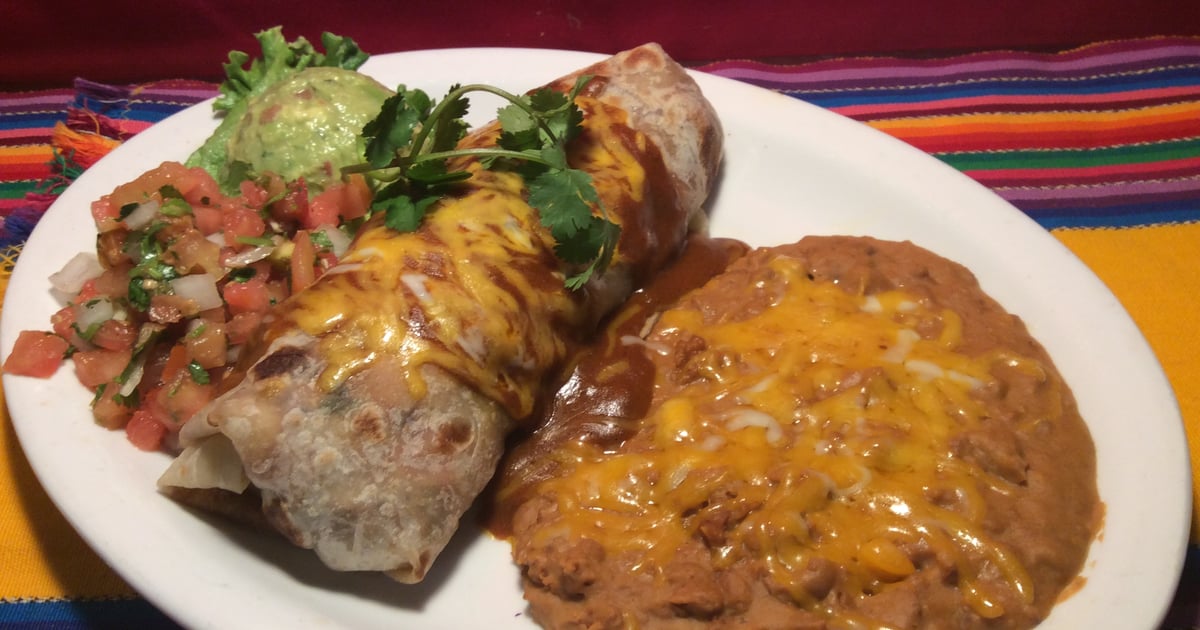 Burrito Carne Asada Main Menu Casa Guadalajara Voted Best Mexican