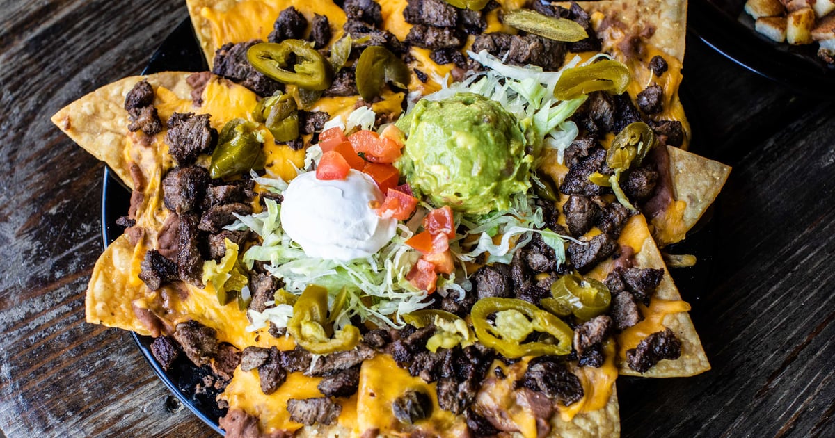 Fajita Chicken or Beef Nachos Menu Taco Xpress Mexican Restaurant in Austin, TX