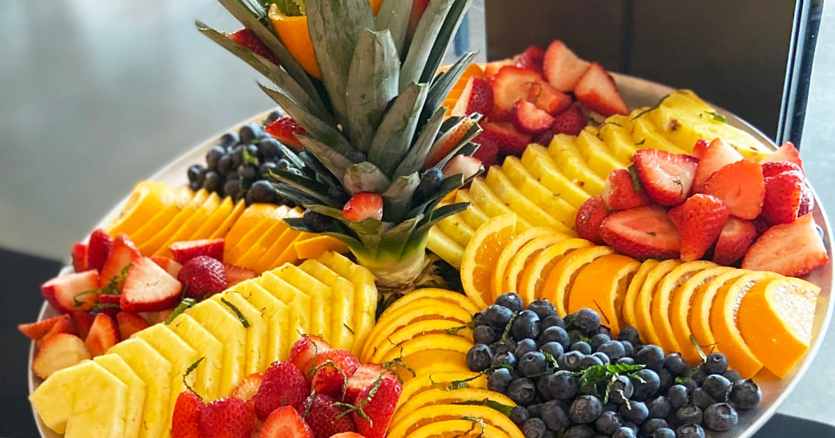 Fresh Fruit Platter - i am baker