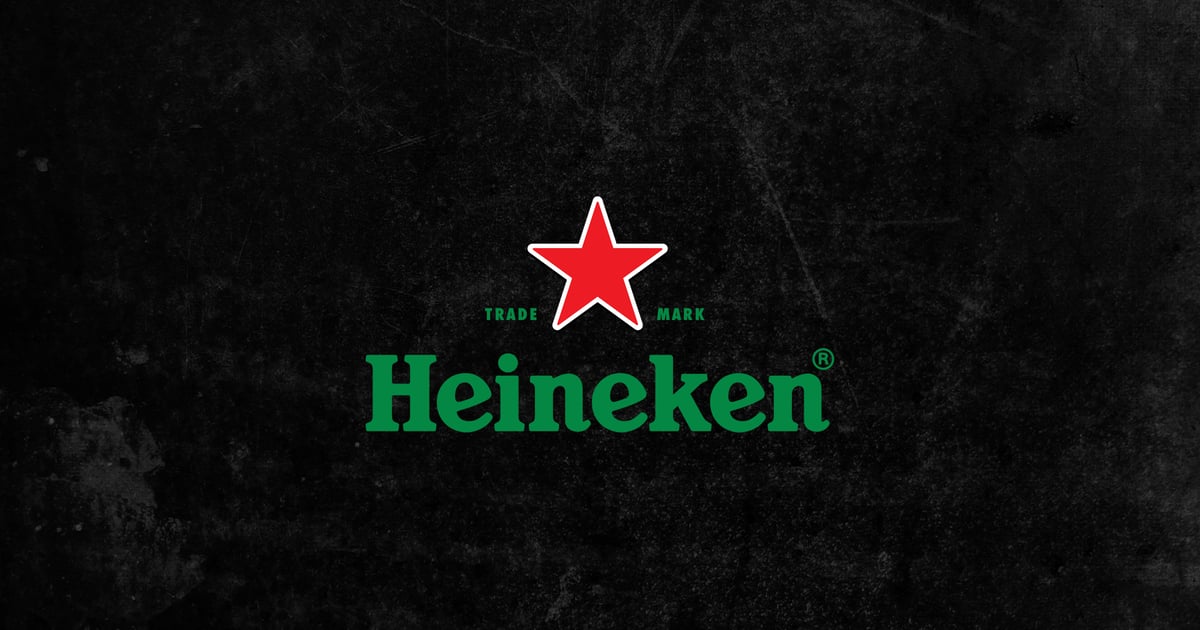 Heineken 大型フラッグ 販促用バナー（約292cm×約195cm） 678a220e-3e1f-448e-800a-