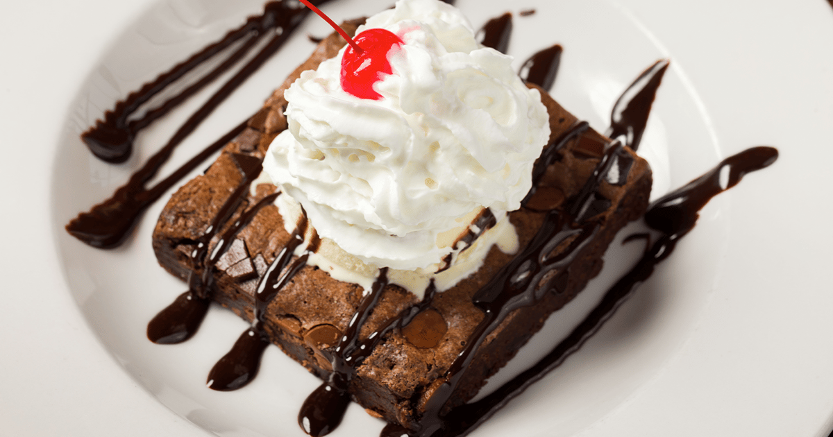 Giant Brownie Sundae Food American Food & Live Music Restaurant Rock & Brews