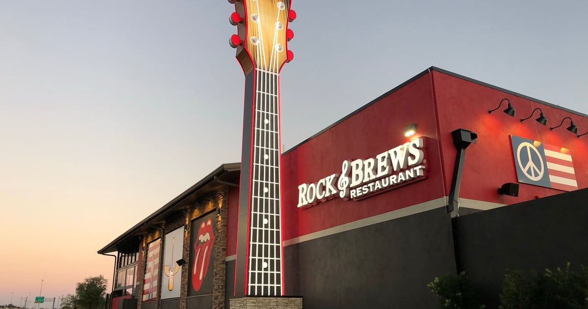 Grapevine american food live music restaurant rock brews