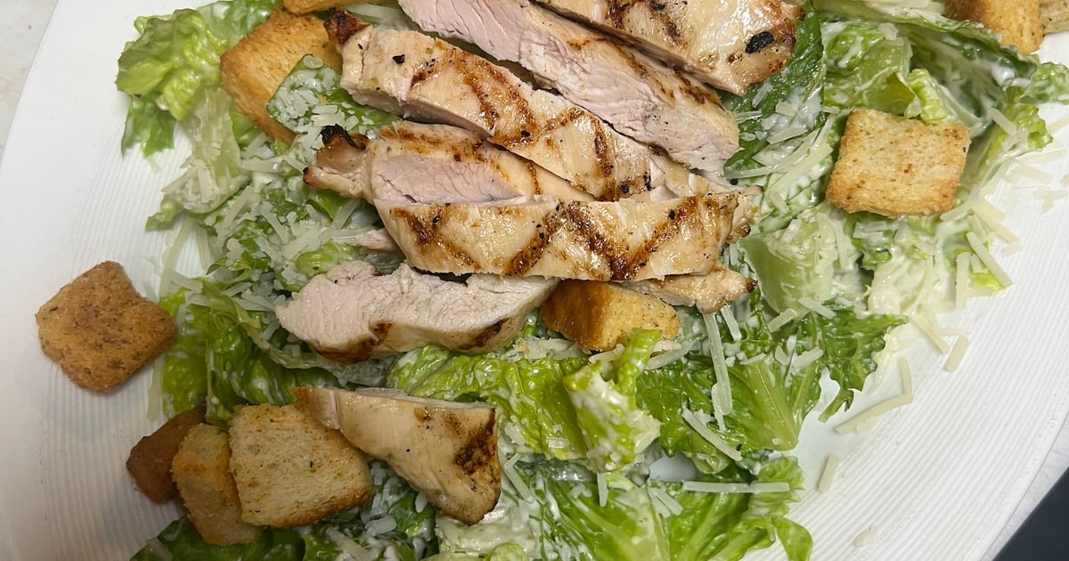 Chicken Caesar Salad Lunch Sea Ketch Restaurant Restaurant in