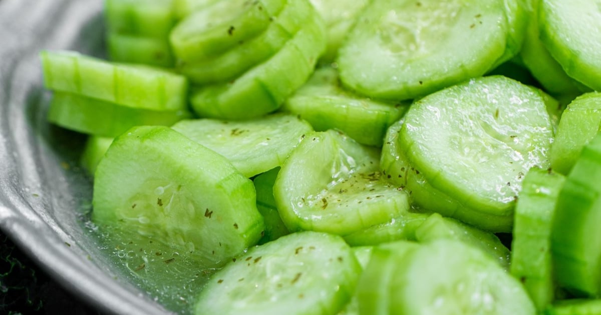 Marinated Cucumbers Daily Bars ChuckARama Buffet