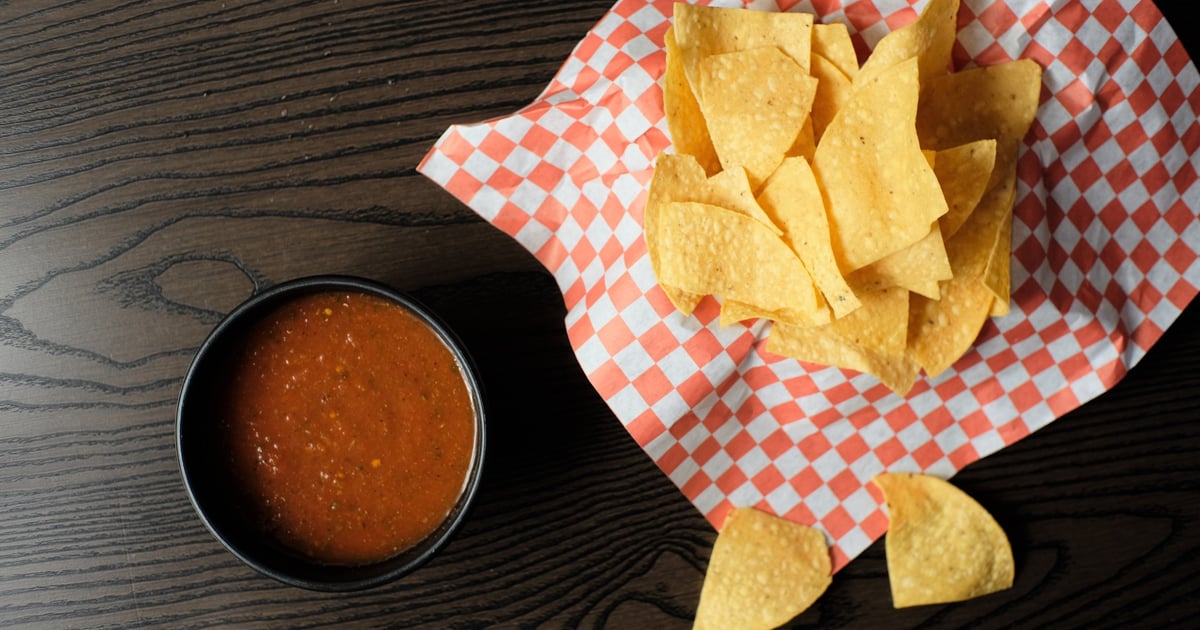 Chips and Salsa Menu Taqueria on Broad Mexican Restaurant in
