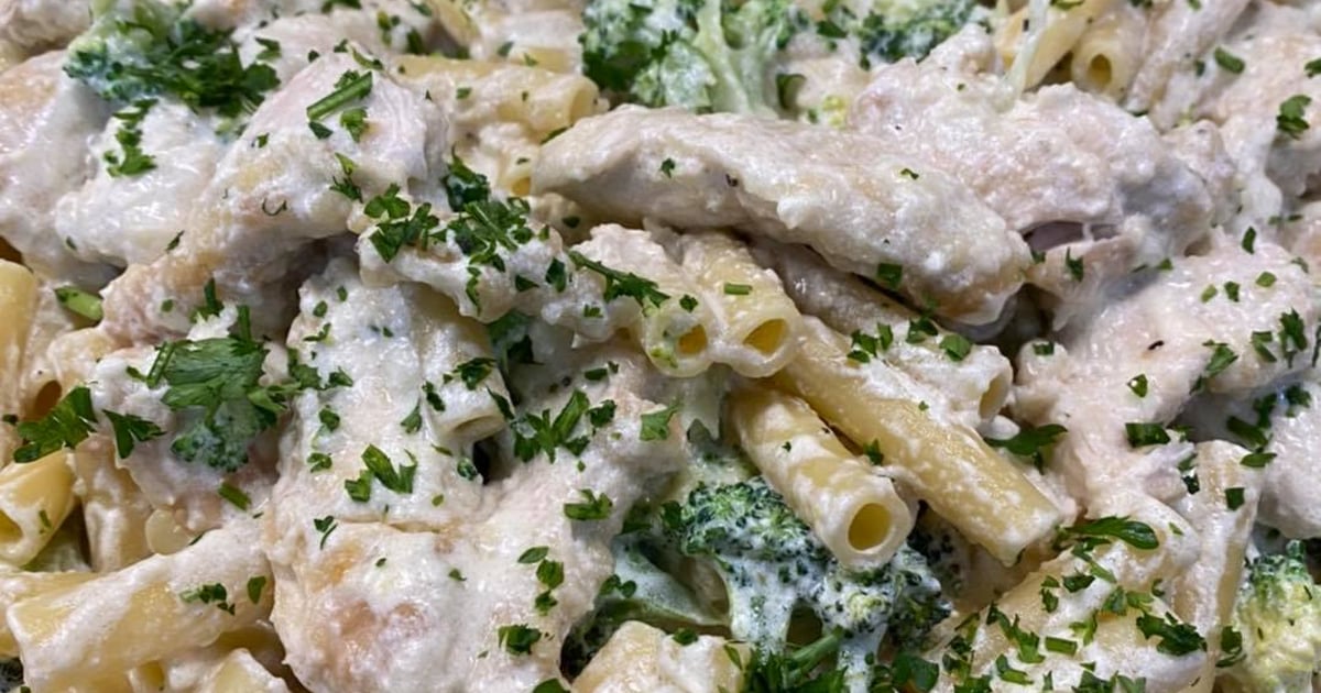 Ziti Broccoli Chicken Alfredo - Catering - Off Site - Anzio's Brick ...