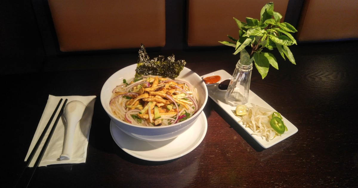 🌿 Vegan Pho (Pho Chay) PHO (Rice Noodle Soups) Monarch 9 Cafe