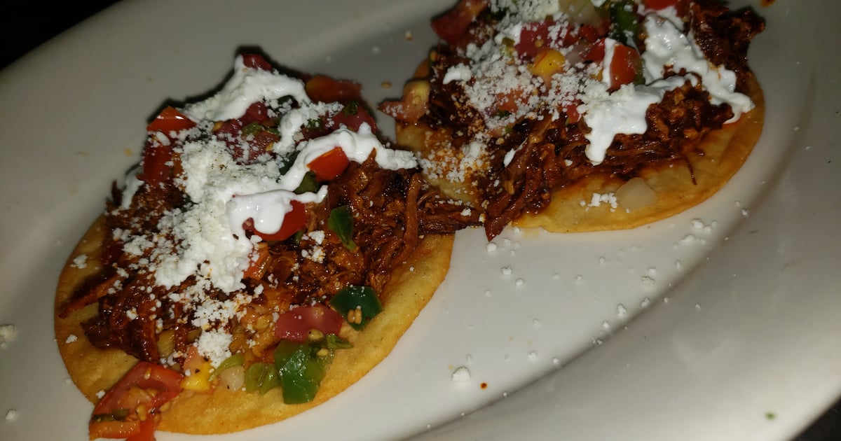 Tostaditas de Cerdo Dinner Menu Jalapeños Mexican Restaurant in Annapolis, MD