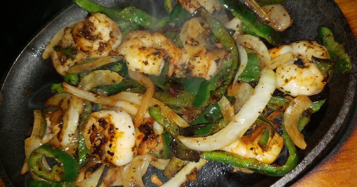 Shrimp Fajita Dinner Dinner Menu Jalapeños Mexican Restaurant in