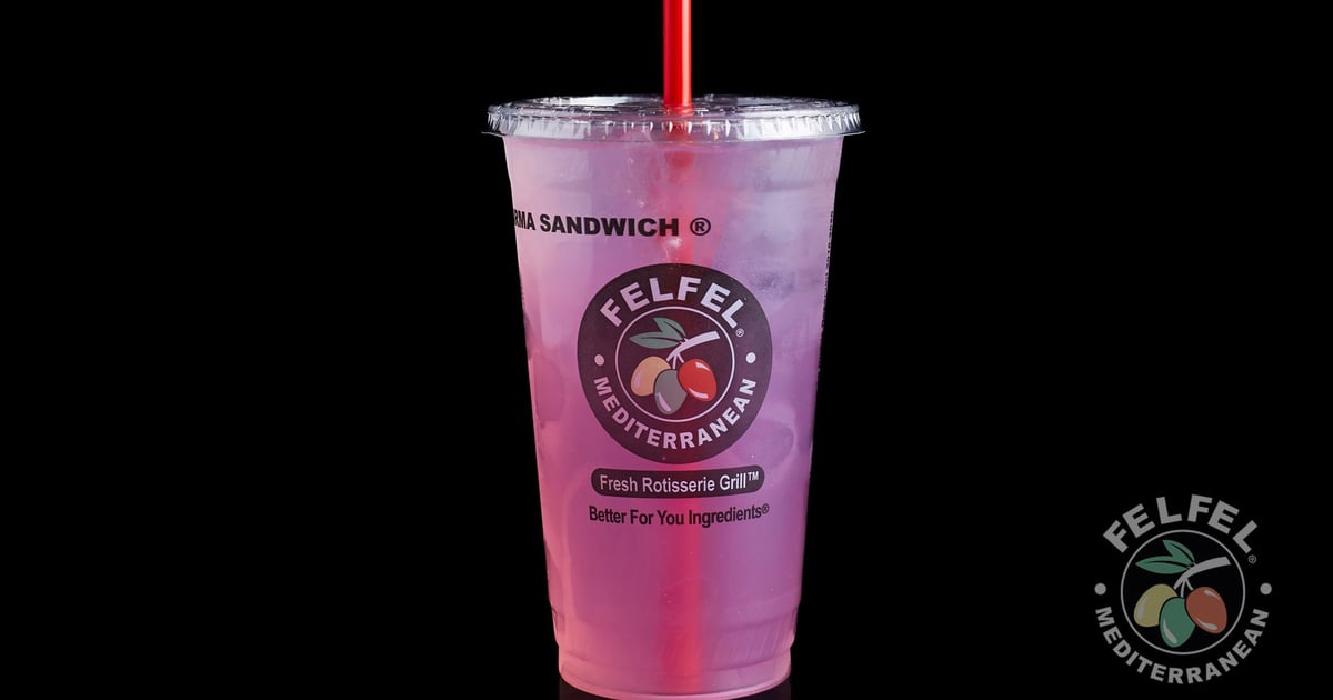 Desert Pear Lemonade Menu Felfel Mediterranean