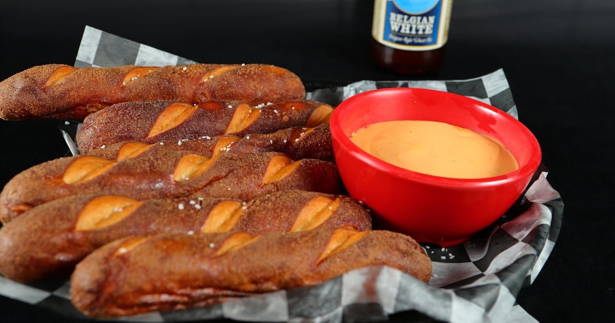Bavarian Pretzel Sticks Lunch/Dinner New Sheffield Cafe