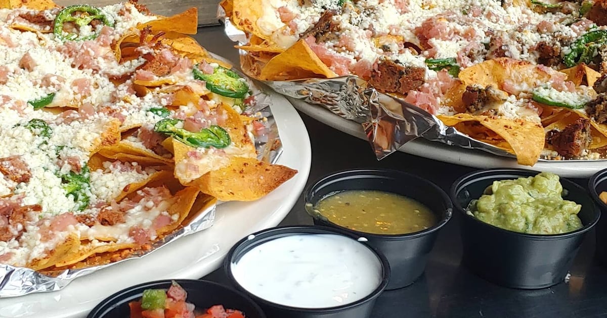 Vegetarian Nachos - Stray Dog Bar & Grill - Minneapolis Restaurant