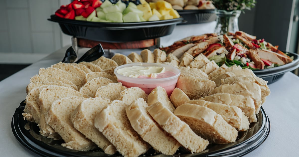 Beer Bread Platter - Hug-Hes American Kitchen and Catering