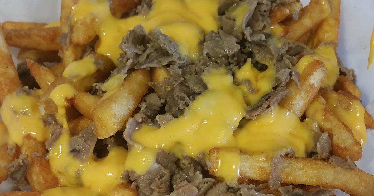 PHILLY CHEESE FRIES Lunch/Dinner Philly Phlava