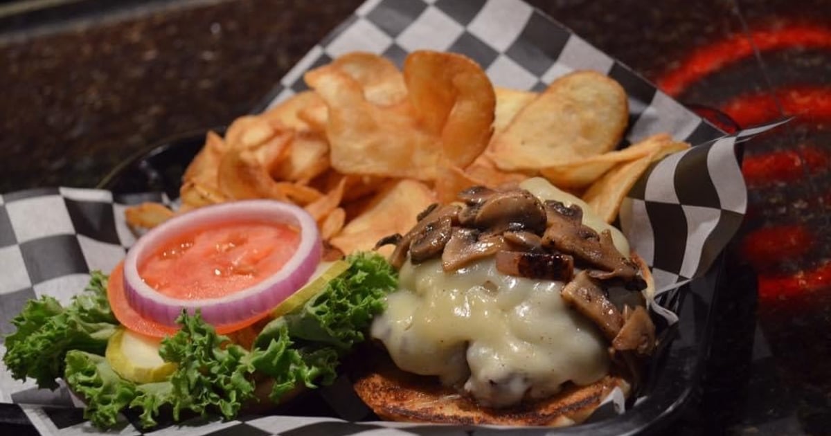 Wild Truffle, Mushroom & Swiss Dinner Menu Grata Bar & Lounge Bar