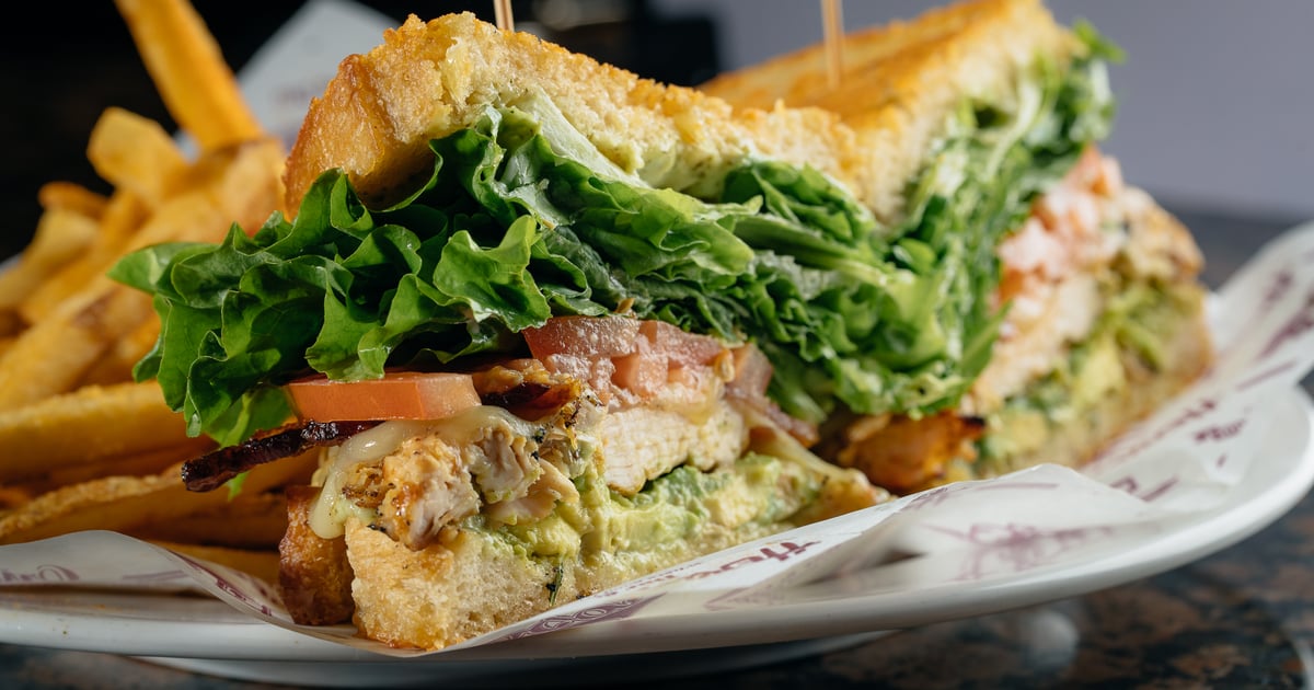 California Chicken Club Heroes Favorites Heroes Restaurant and