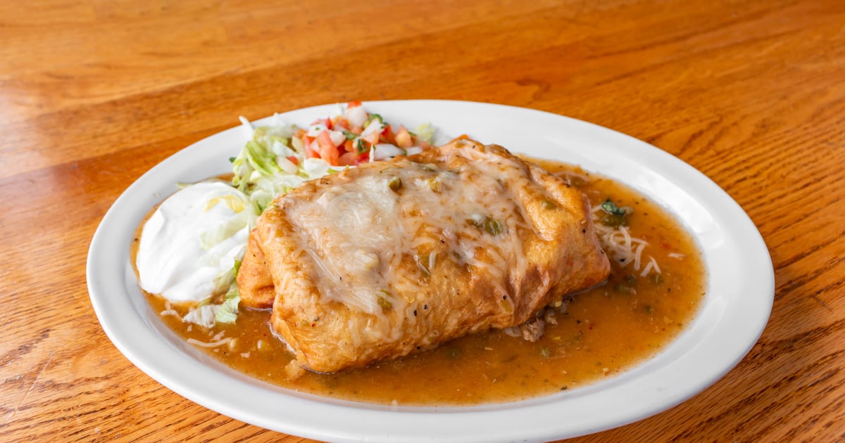 Rancho Fiesta - Todays featured menu item is the #33 Chimichangas