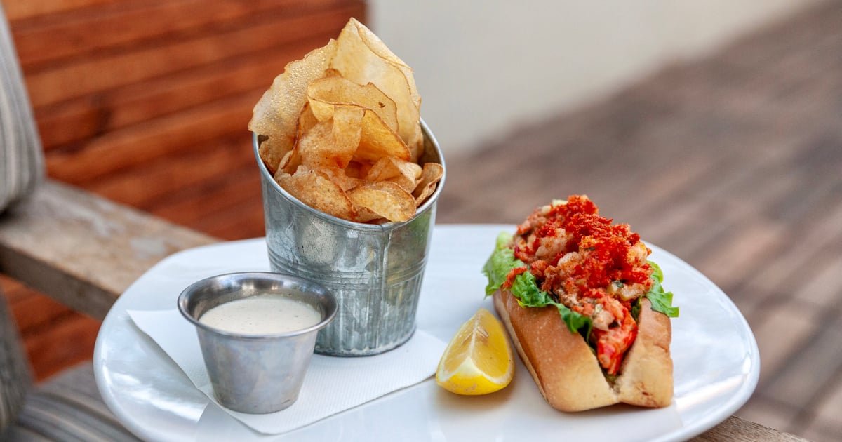 Warm Lobster Roll - The Montauk - Brunch, Lunch, Dinner, Happy