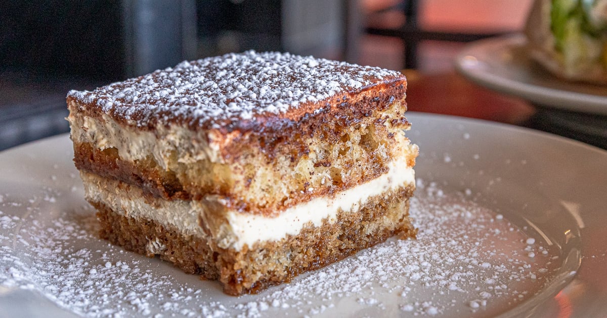 Tiramisu Menu Comella's