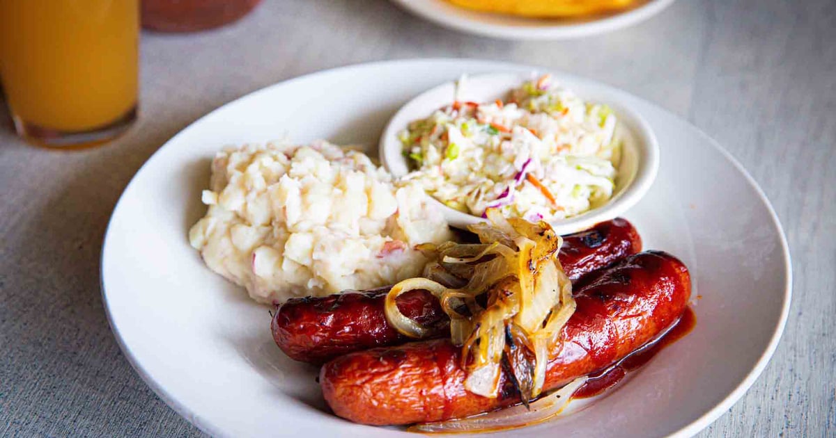 AndouIlle Sausage Menu Jake's Restaurant BBQ Restaurant in Lynden, WA