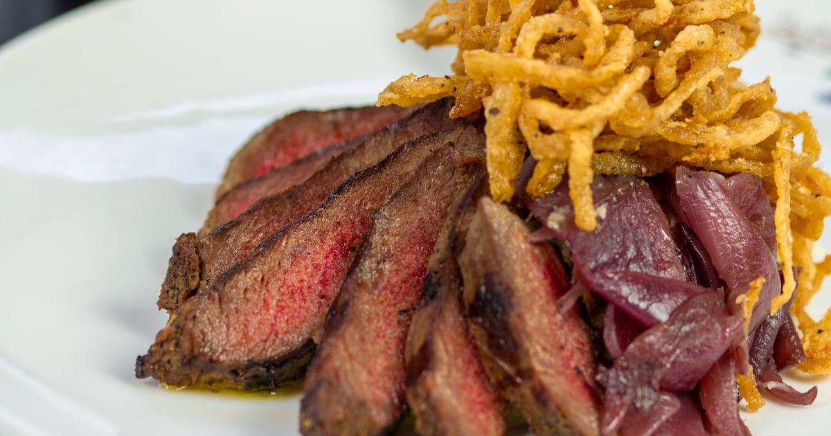 Flat Iron Steak Food Menu SoNapa Grille American Restaurant in FL
