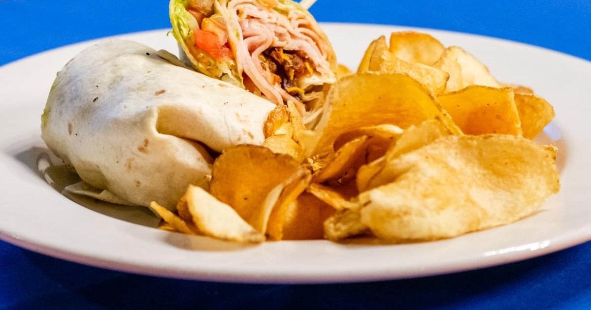 Turkey Bacon Guacamole Wrap Food Home Team Pub Liverpool's Sports Bar